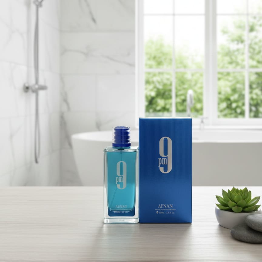 Afnan 9PM Eau de Parfum (EDP) 100ml – Unisex | Black, Blue & Red