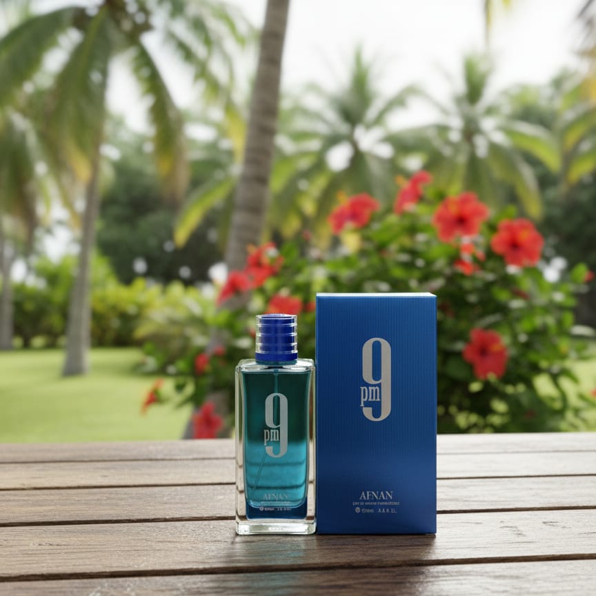 Afnan 9PM Eau de Parfum (EDP) 100ml – Unisex | Black, Blue & Red