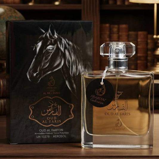 Oud Al Faris Eau de Parfum by Arabiyat 100ml – Long-Lasting Oud Fragrance