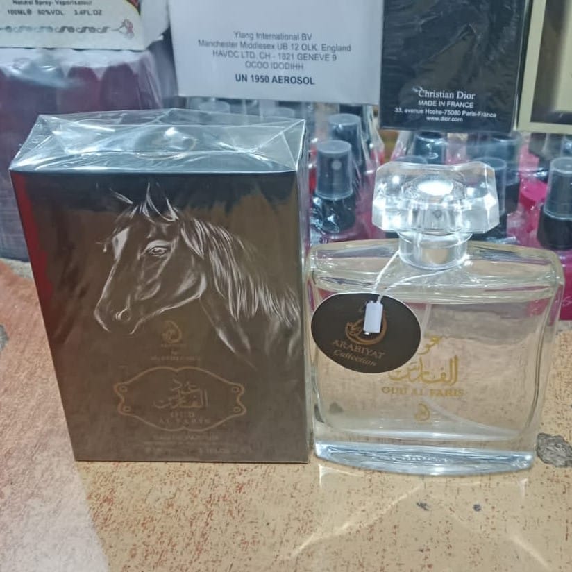 Oud Al Faris Eau de Parfum by Arabiyat 100ml – Long-Lasting Oud Fragrance