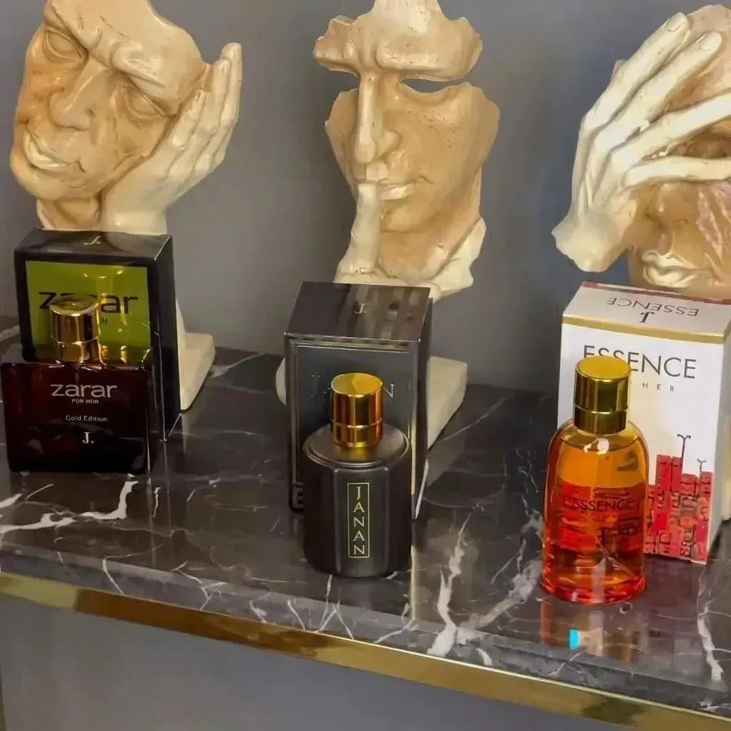 Floral Unisex Perfume Gift Set (3 × 100ml) – Long-Lasting Fragrance Collection